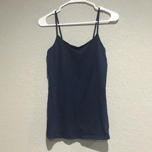 Navy blue tank tops